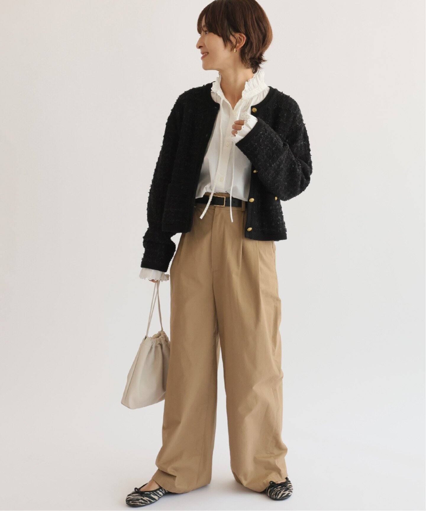 TWEEDYクロップドジャケット（カーディガン）｜JOURNAL STANDARD 