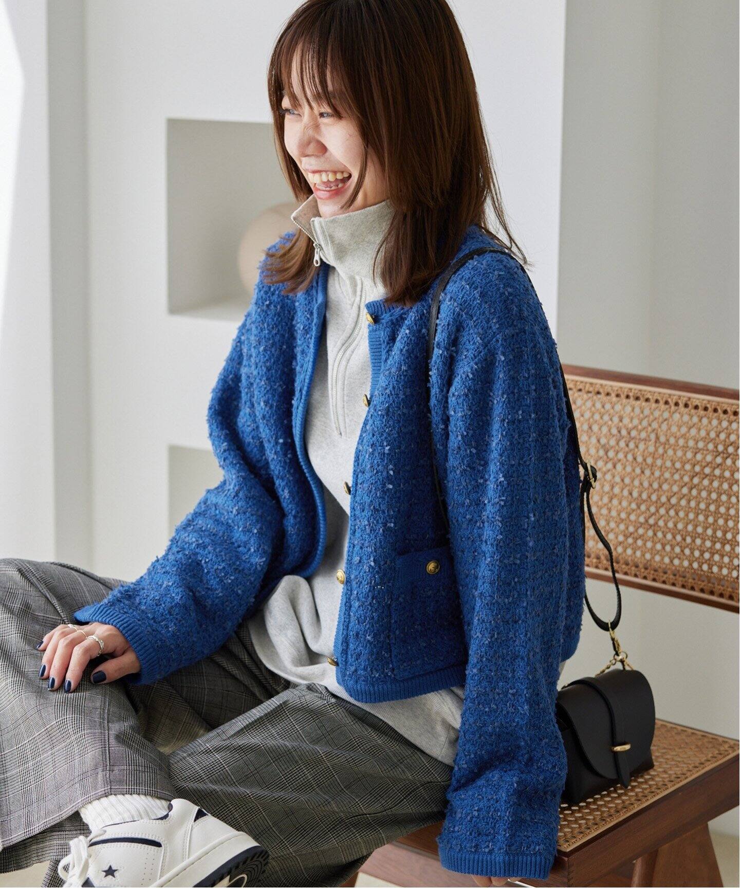 TWEEDYクロップドジャケット（カーディガン）｜JOURNAL STANDARD 