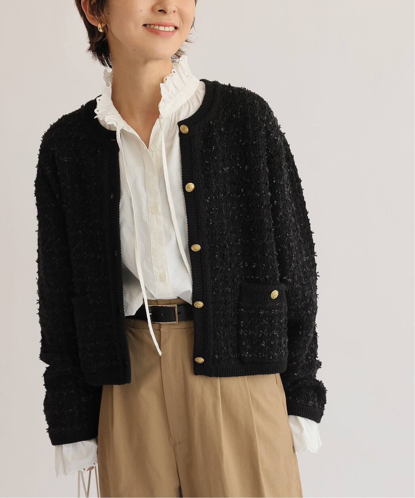 TWEEDYクロップドジャケット（カーディガン）｜JOURNAL STANDARD  