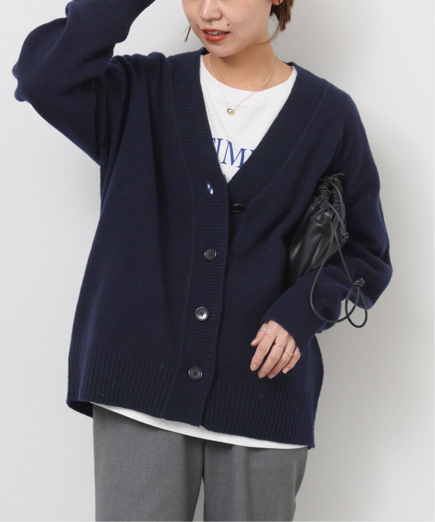 追加》ハミルトンウールVネックカーディガン（カーディガン）｜JOURNAL  