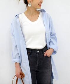 レディース 《追加3》Vis/Pリブタンク ジャーナルスタンダード レリューム タンクトップ ホワイト フリーのサムネイル