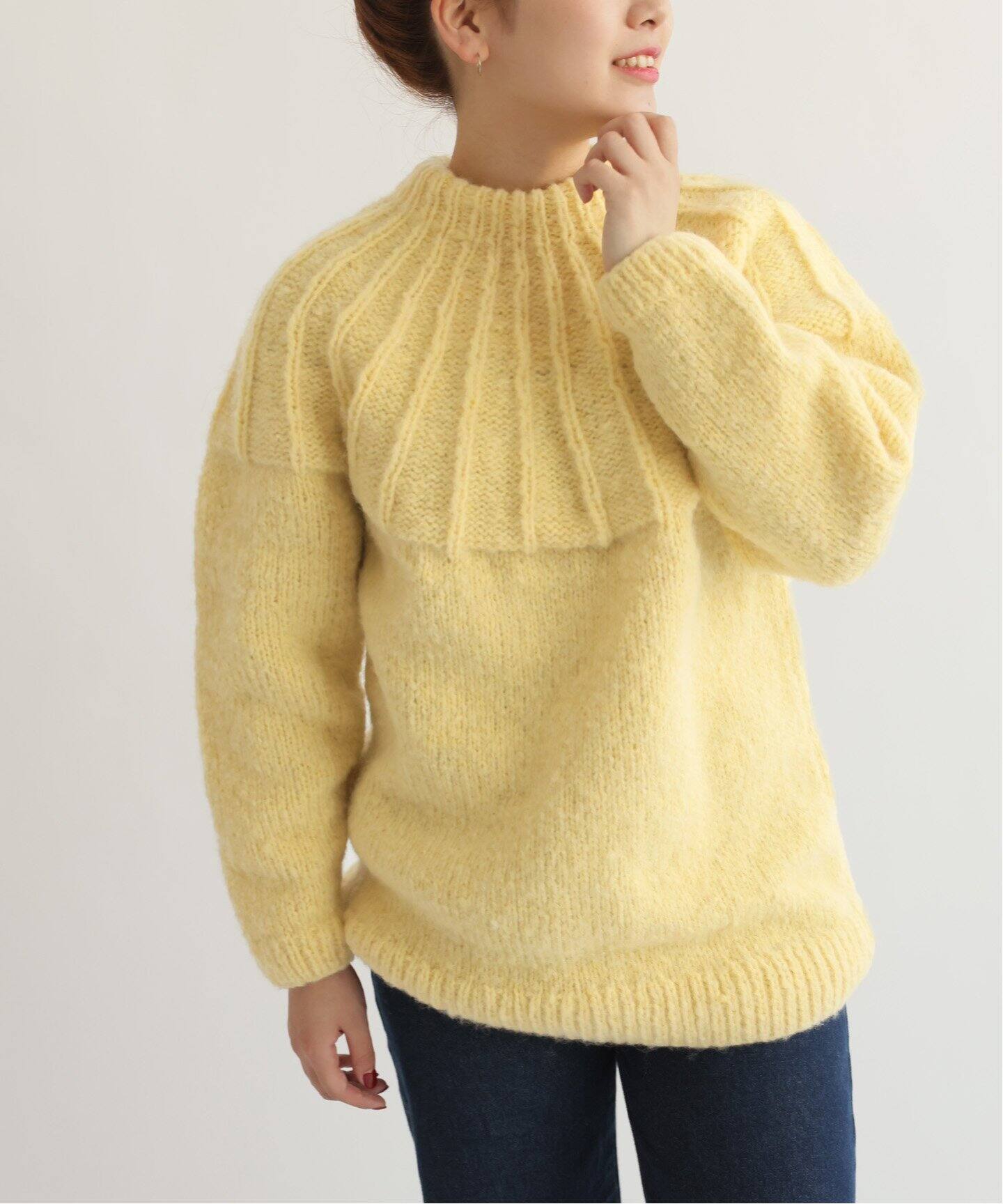 ネパールハンドニット求心プルオーバー（ニット／セーター）｜JOURNAL  