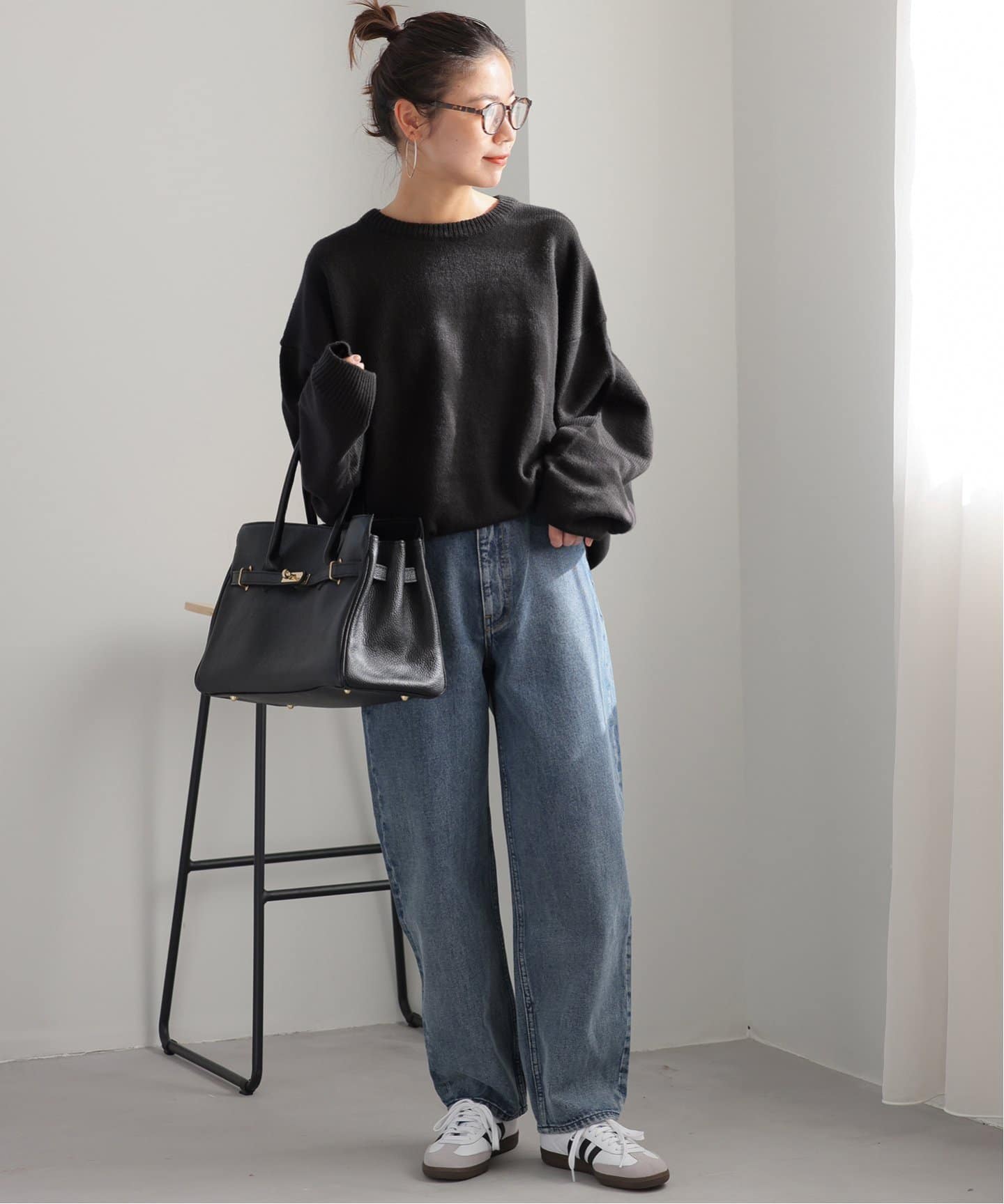 JOURNAL STANDARD RELUMEジャカードニットプルオーバー 追加2》別注【LOGAN Knitting Mills】*RELUMEジャカードニット
