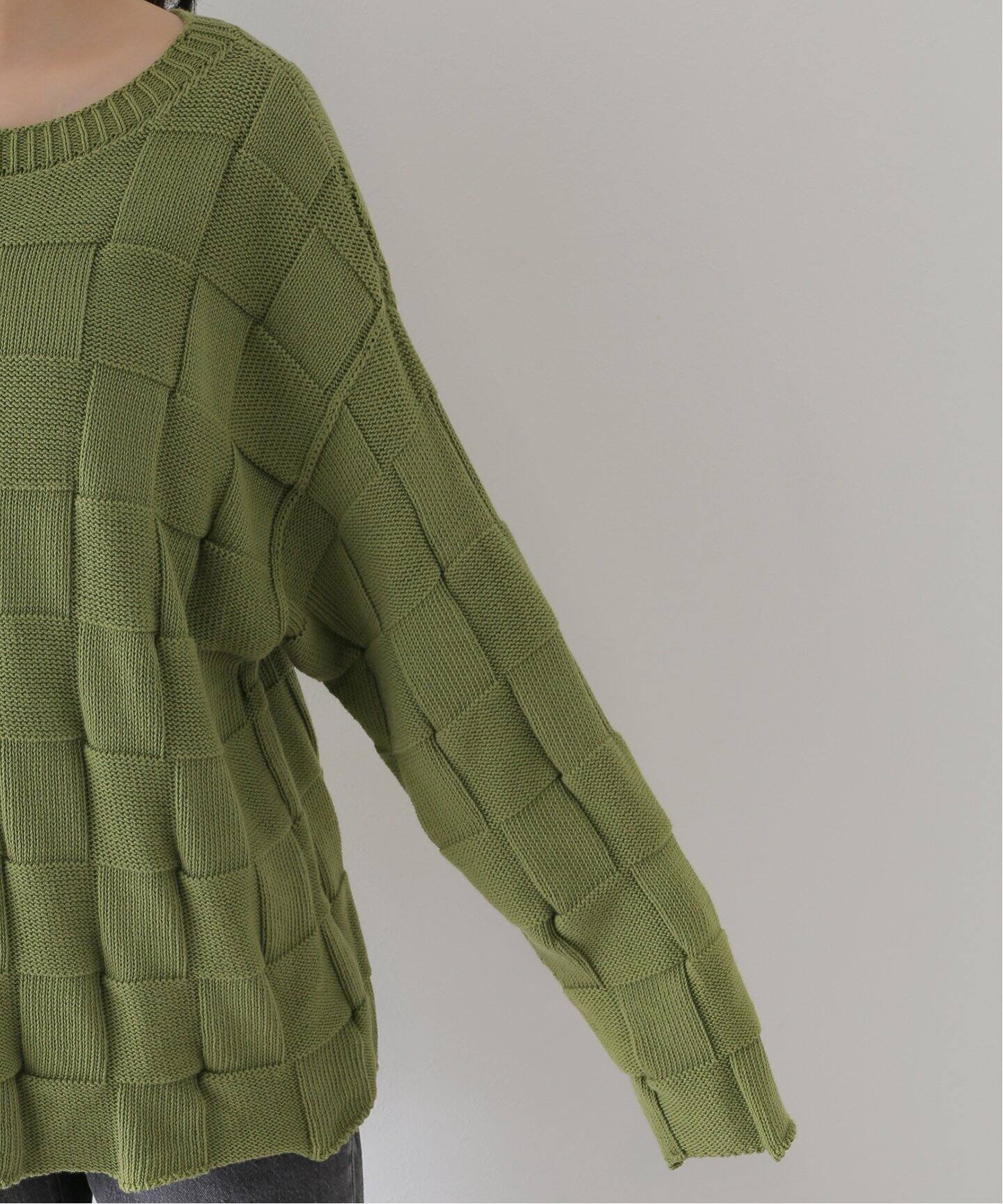 BASERANGE/ベースレンジ】KONAK SWEATER：ニット（ニット／セーター  