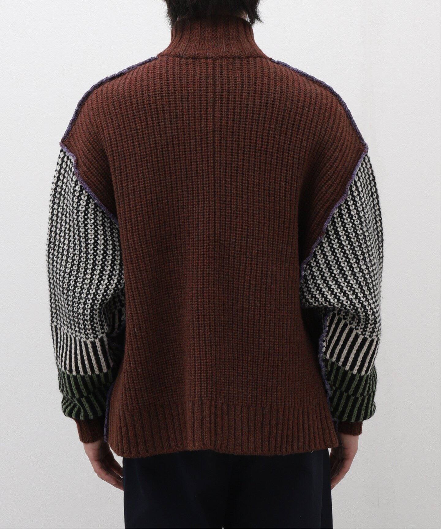 FILL THE BILL ZIP UP KNIT BLOUSON（ニット／セーター）｜JOURNAL 
