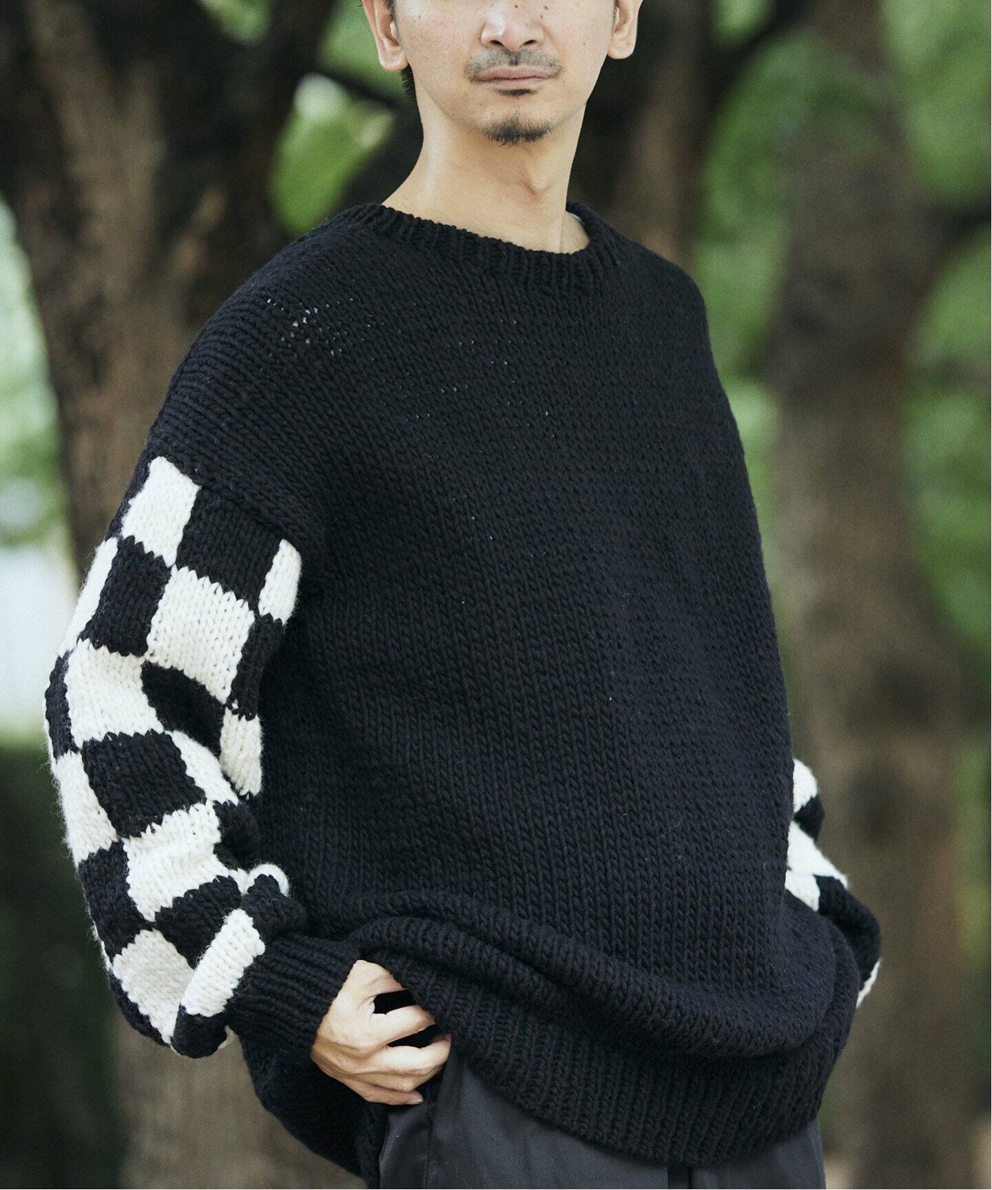 THRIFTY LOOK / スリフティールック】ペルーハンドニット（ニット 