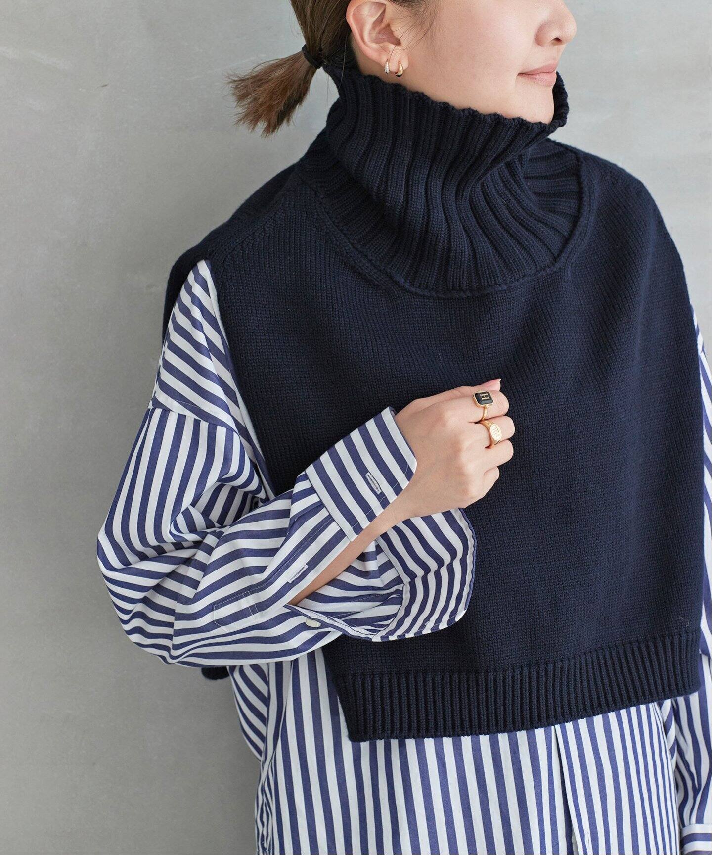 Lily sof ポンチョ（ニット／セーター）｜Deuxieme Classe  