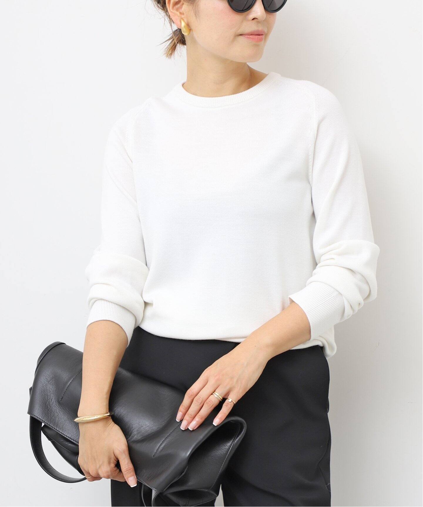 WISH クルーネック プルオーバー（ニット／セーター）｜Deuxieme  