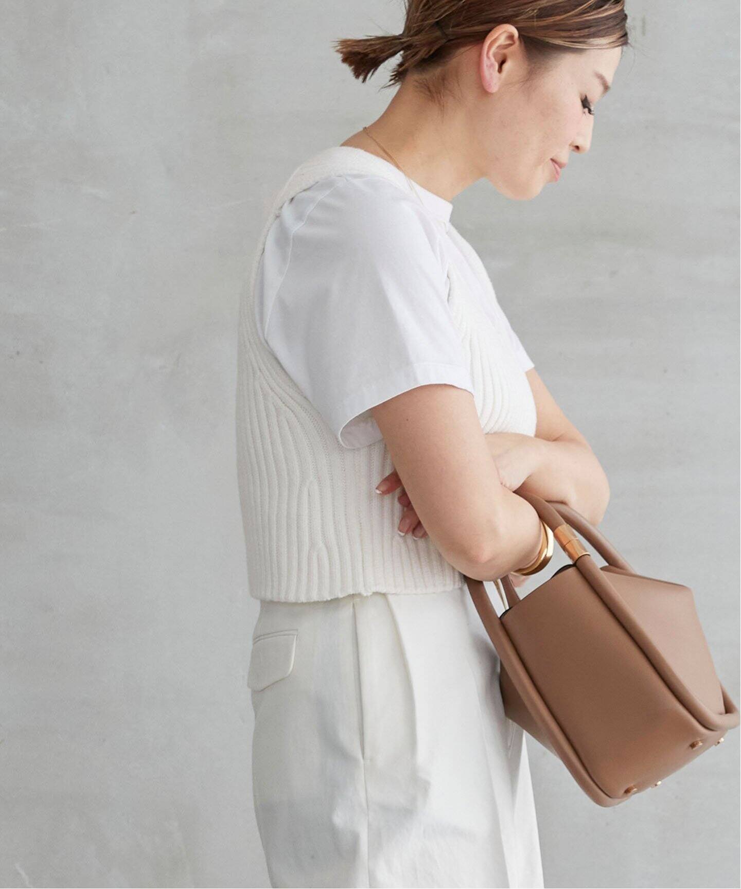 Lily sof リブ ベスト（ベスト）｜Deuxieme Classe（ドゥーズィエム  