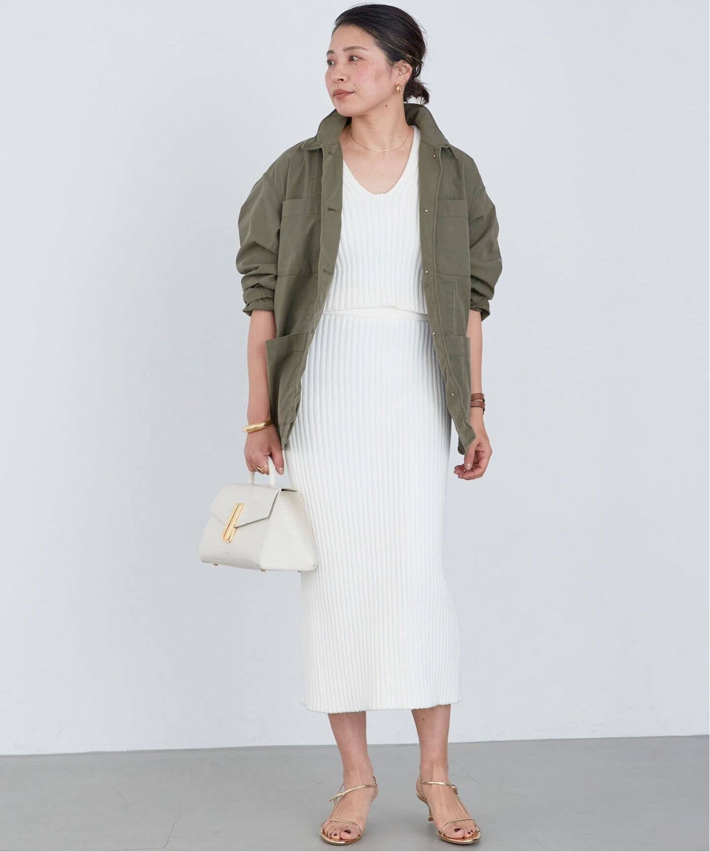 Lily sof リブ ベスト（ベスト）｜Deuxieme Classe（ドゥーズィエム  