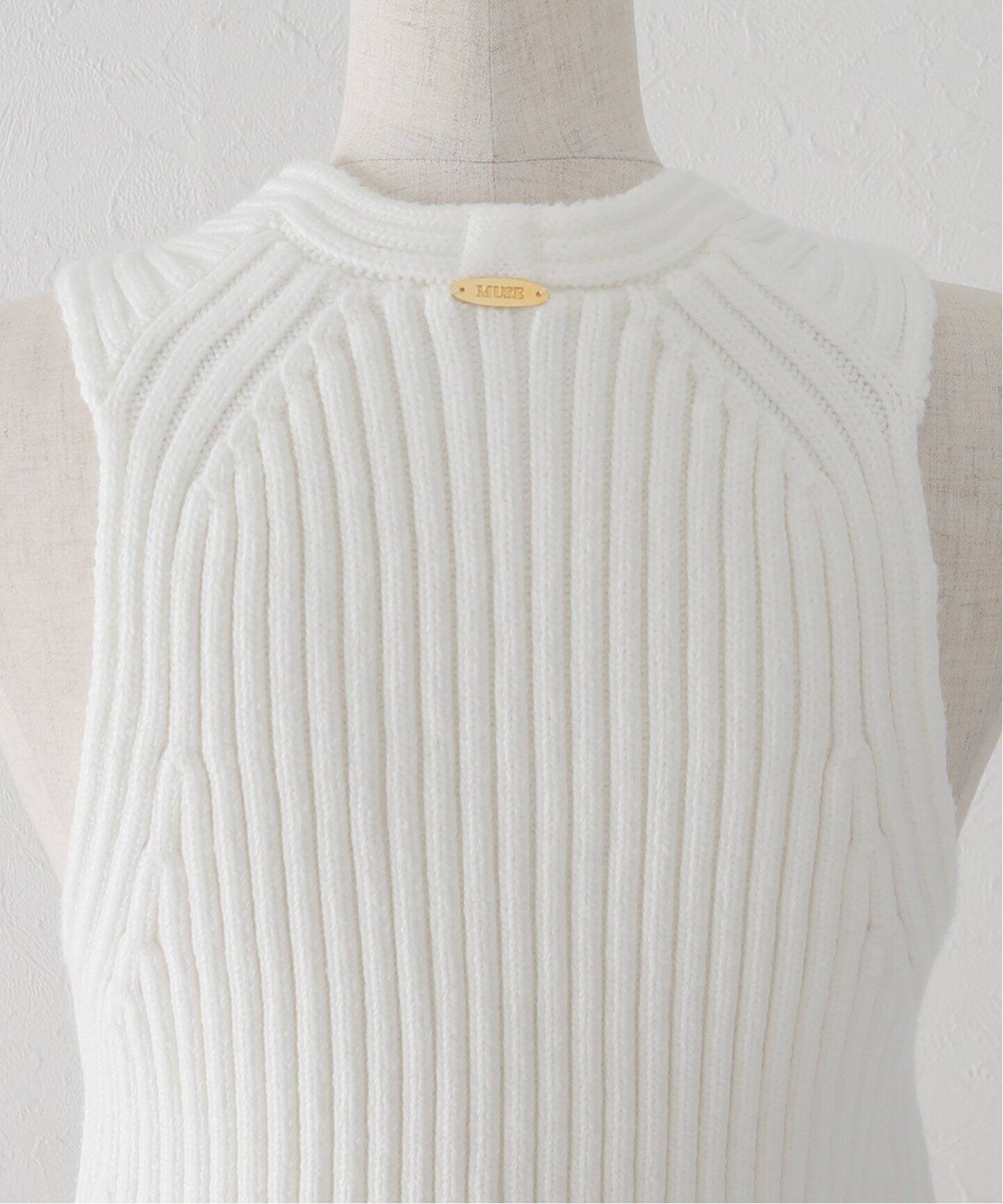 Lily sof リブ ベスト（ベスト）｜Deuxieme Classe（ドゥーズィエム  