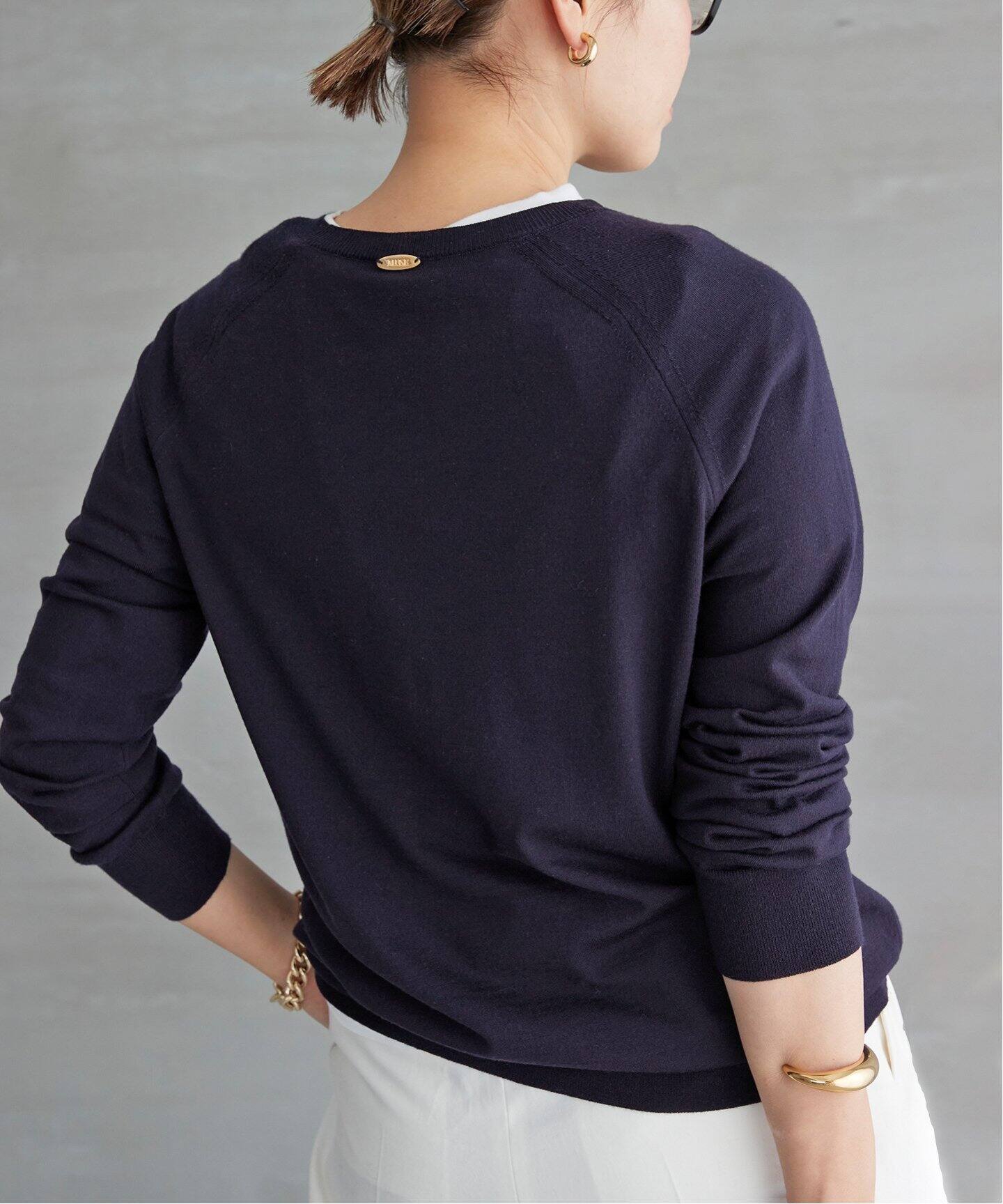 OPTIMO クルーネックプルオーバー（ニット／セーター）｜Deuxieme  