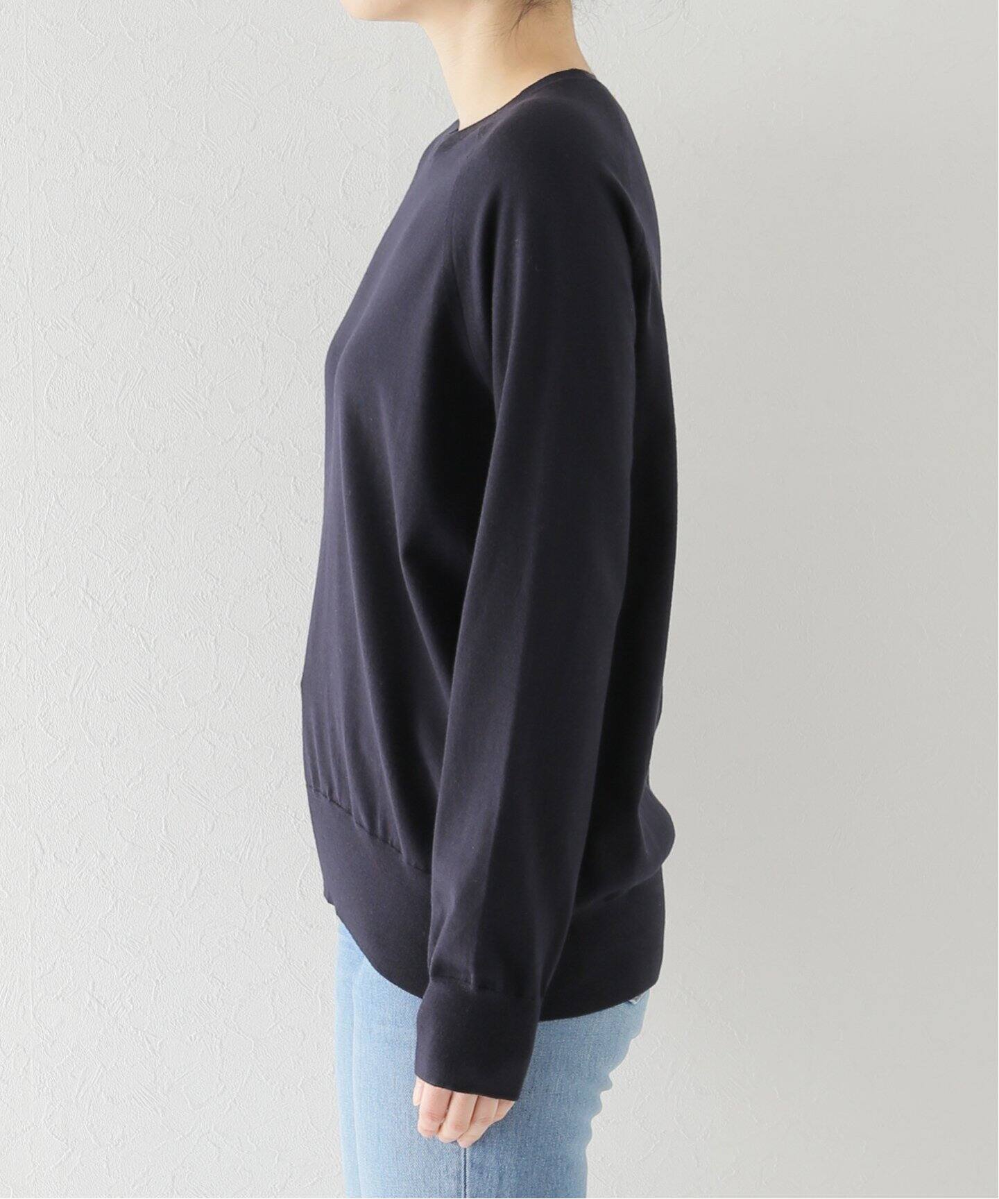 OPTIMO クルーネックプルオーバー（ニット／セーター）｜Deuxieme  