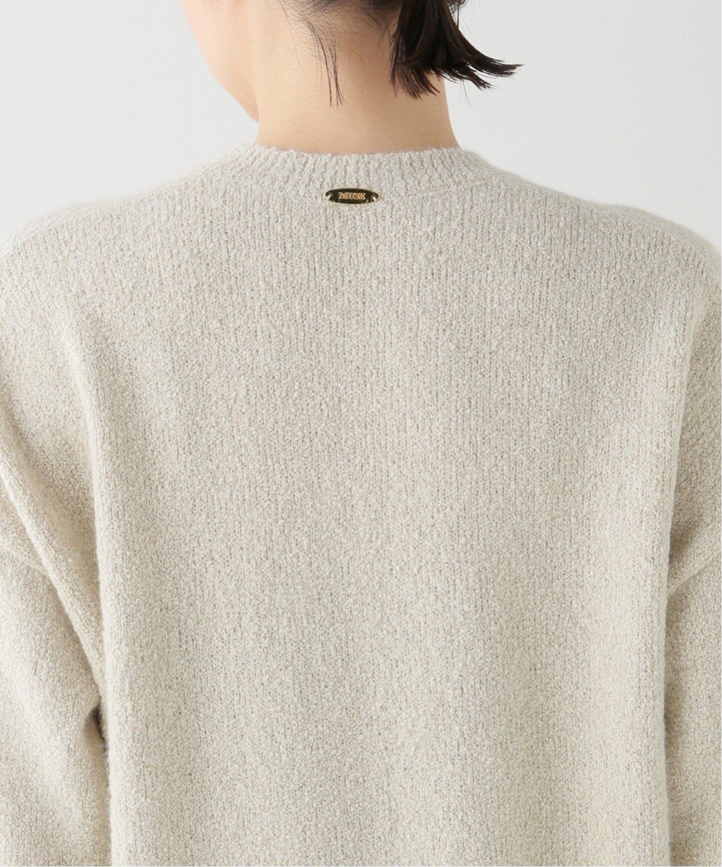 BLENDFOX BOUCLE クルーネックプルオーバー（ニット／セーター 