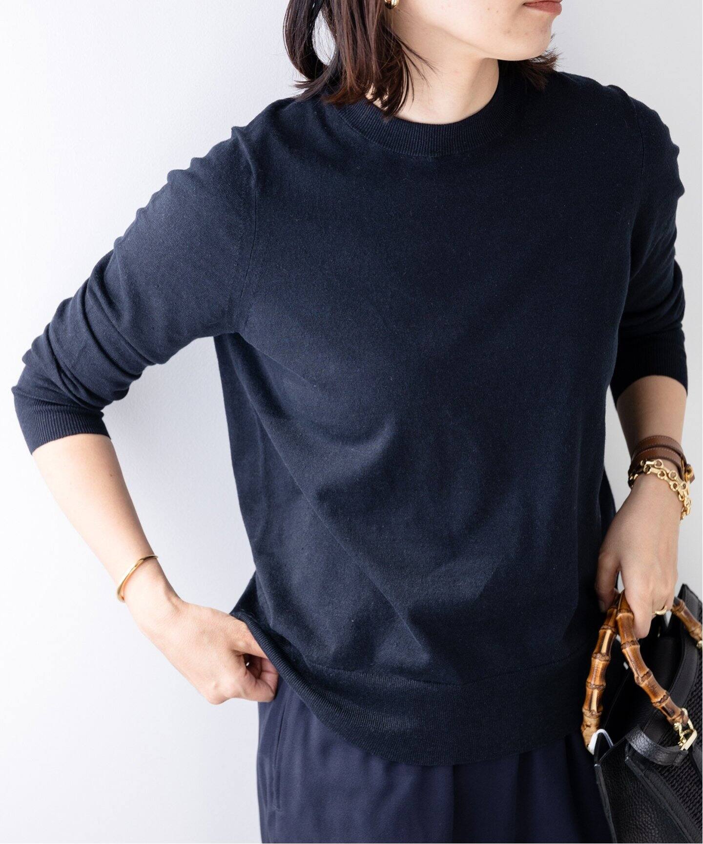 BRONZER RICH クルーネック（ニット／セーター）｜Deuxieme Classe  