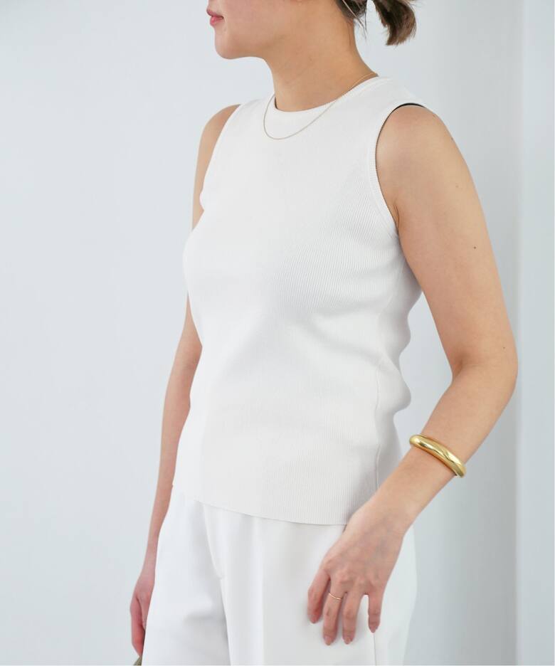 Diner B RIB CROP タンクトップ（タンクトップ）｜Deuxieme Classe 