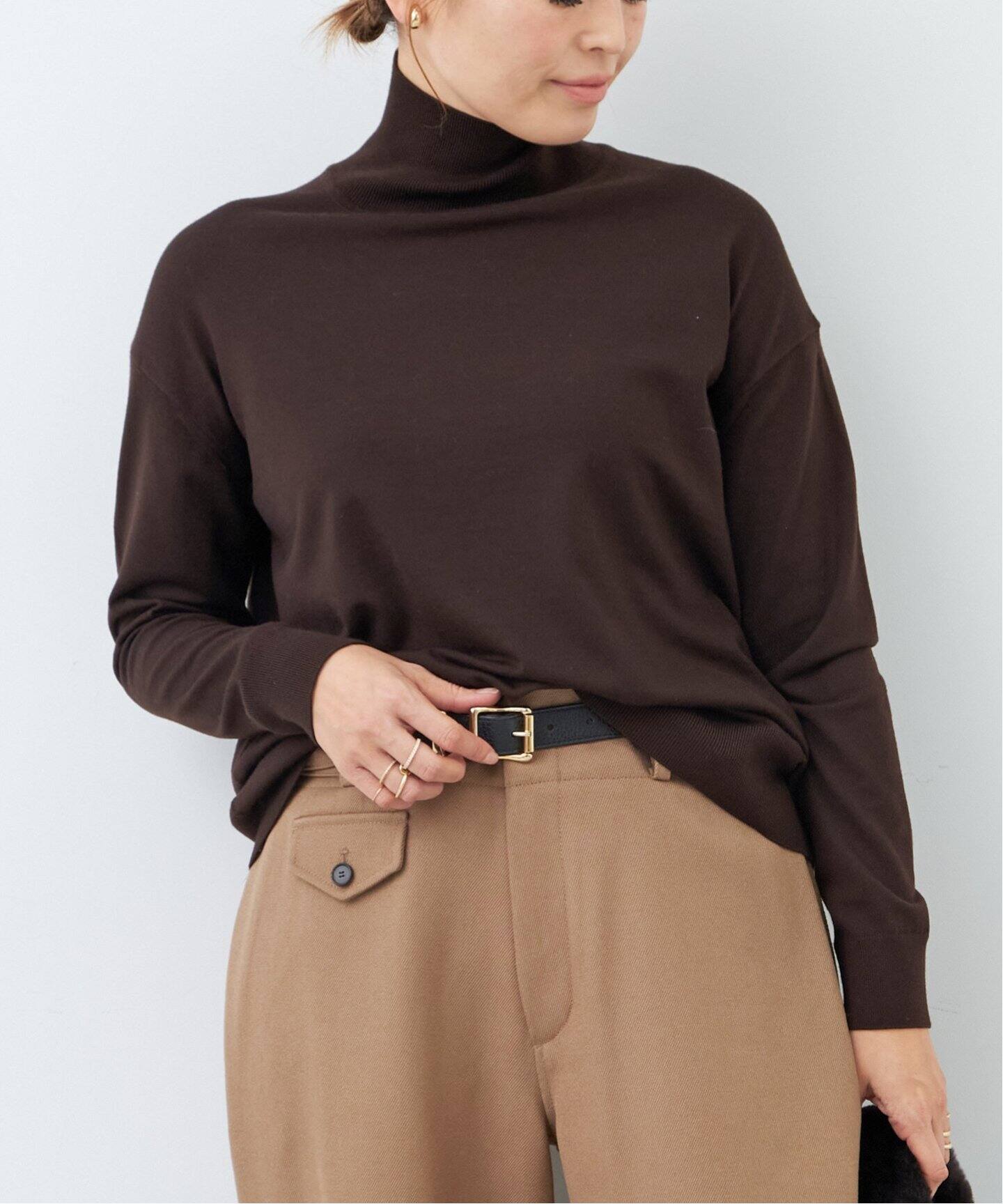 WONDER タートルネックプルオーバー（ニット／セーター）｜Deuxieme  