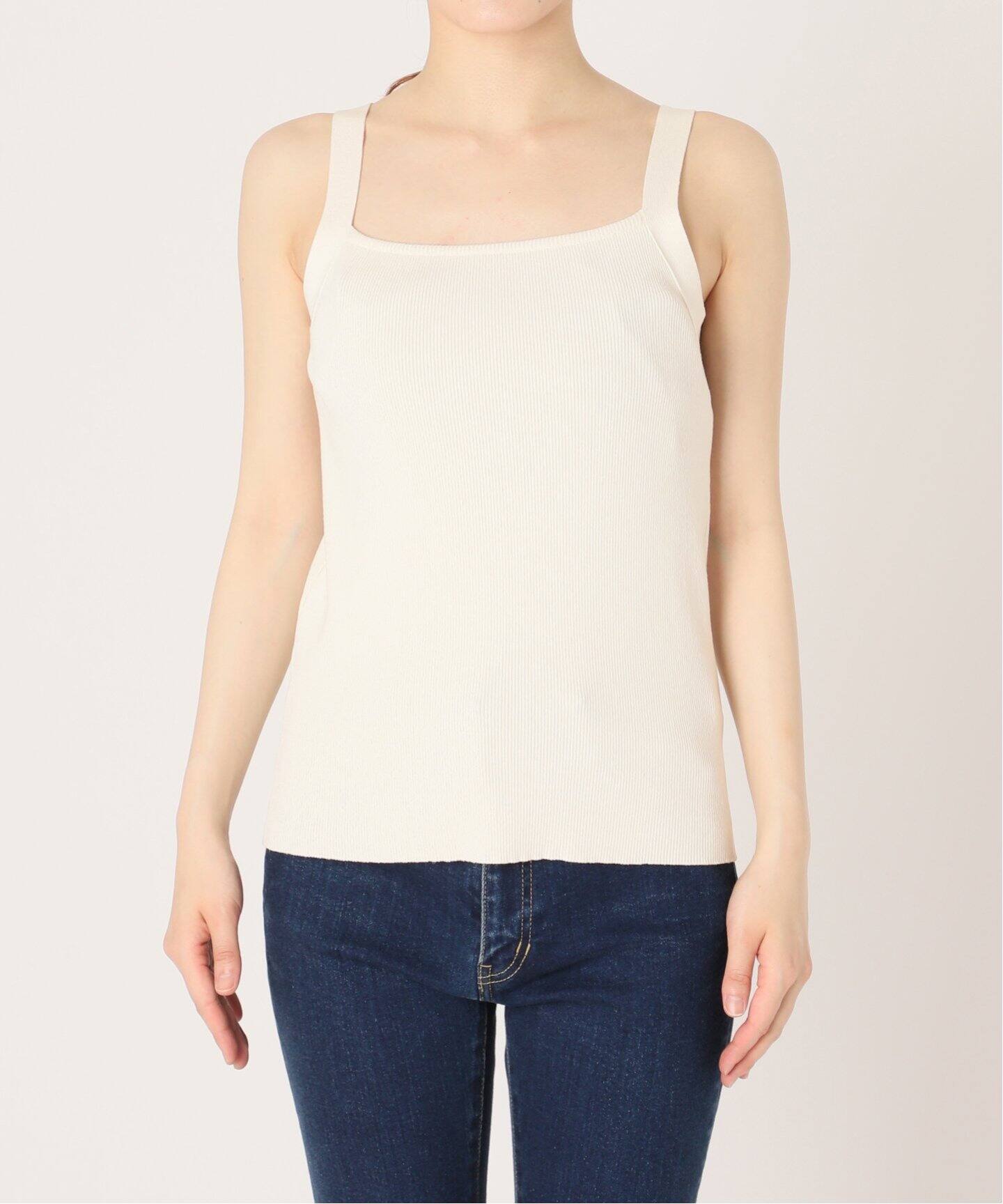 Diner B リブ キャミソール（タンクトップ）｜Deuxieme Classe  