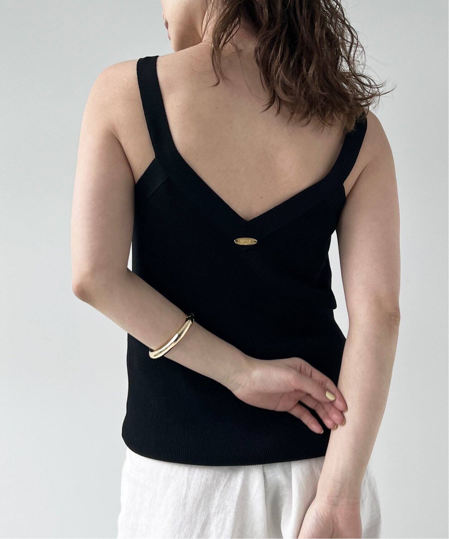 Diner B リブ キャミソール（タンクトップ）｜Deuxieme Classe  