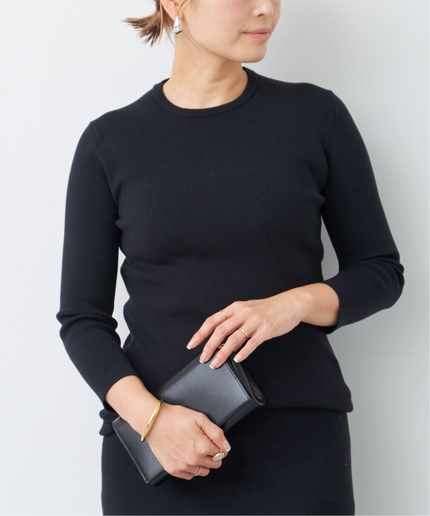 WONDER RIB クルーネック（ニット／セーター）｜Deuxieme Classe  