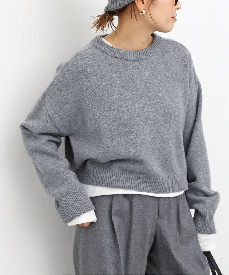 ミドルゲージ プルオーバー（ニット／セーター）｜Deuxieme Classe  