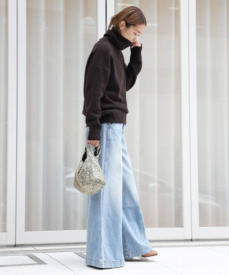 ミドルゲージ タートル（ニット／セーター）｜Deuxieme Classe  