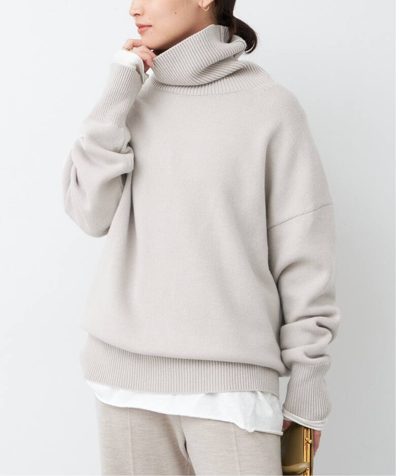 ミドルゲージ タートル（ニット／セーター）｜Deuxieme Classe  