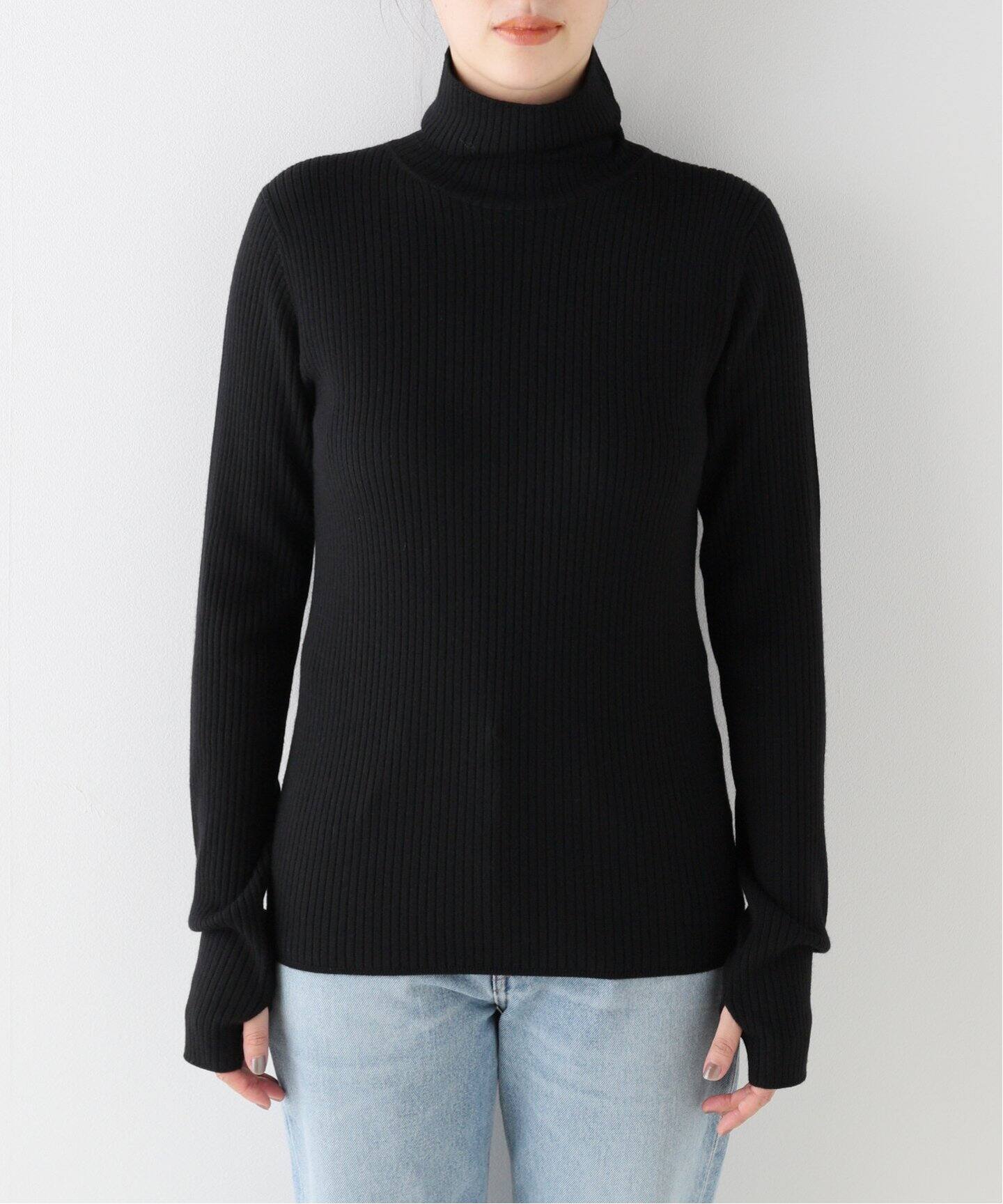 追加 Basic Rib タートルネックプルオーバー（ニット／セーター  