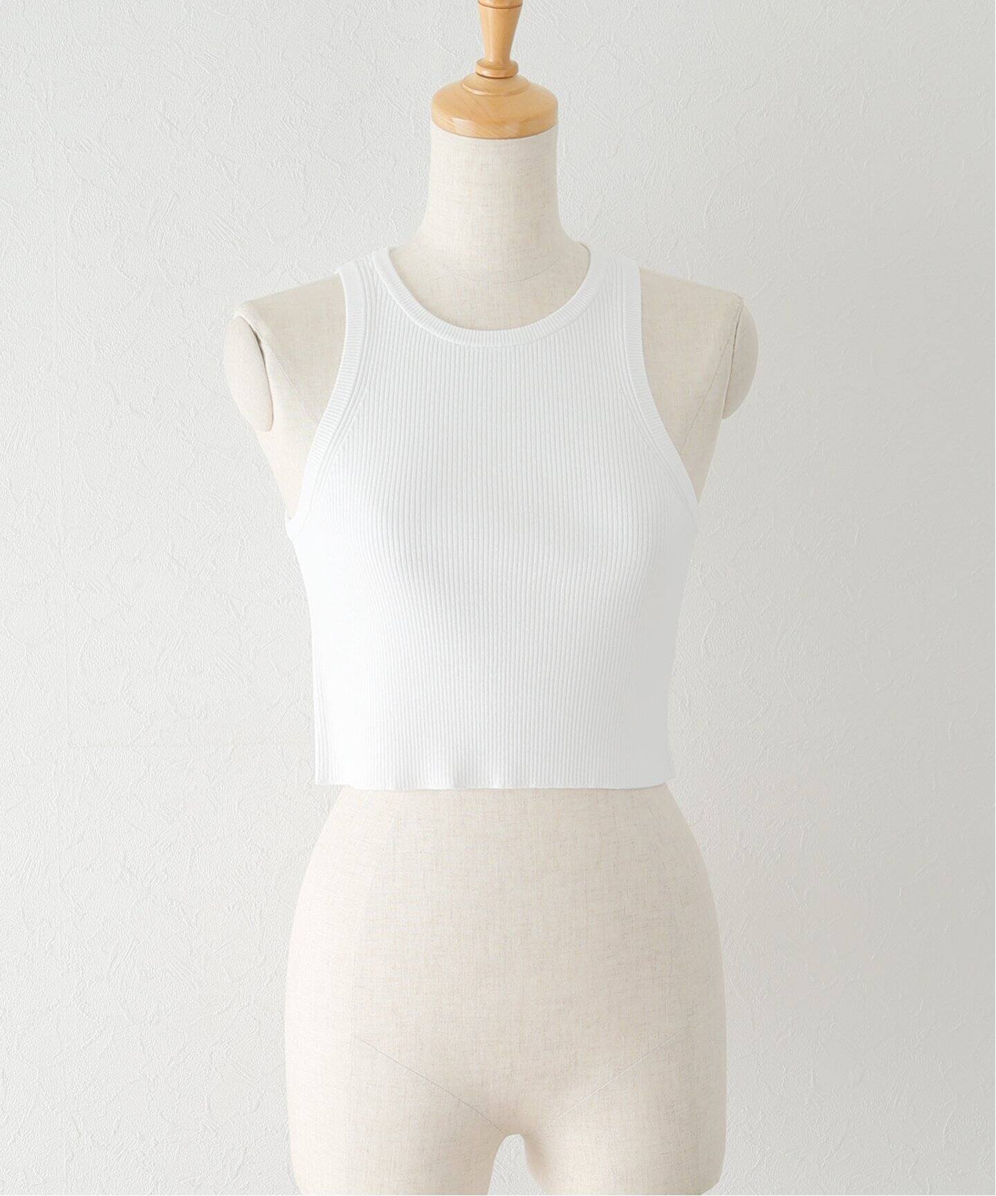 ALFRED Cropped タンクトップ（タンクトップ）｜Deuxieme Classe  