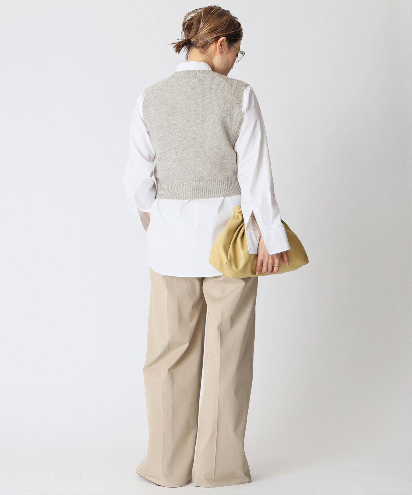 Cashmere Cropped ベスト（ベスト）｜Deuxieme Classe（ドゥーズィエム 