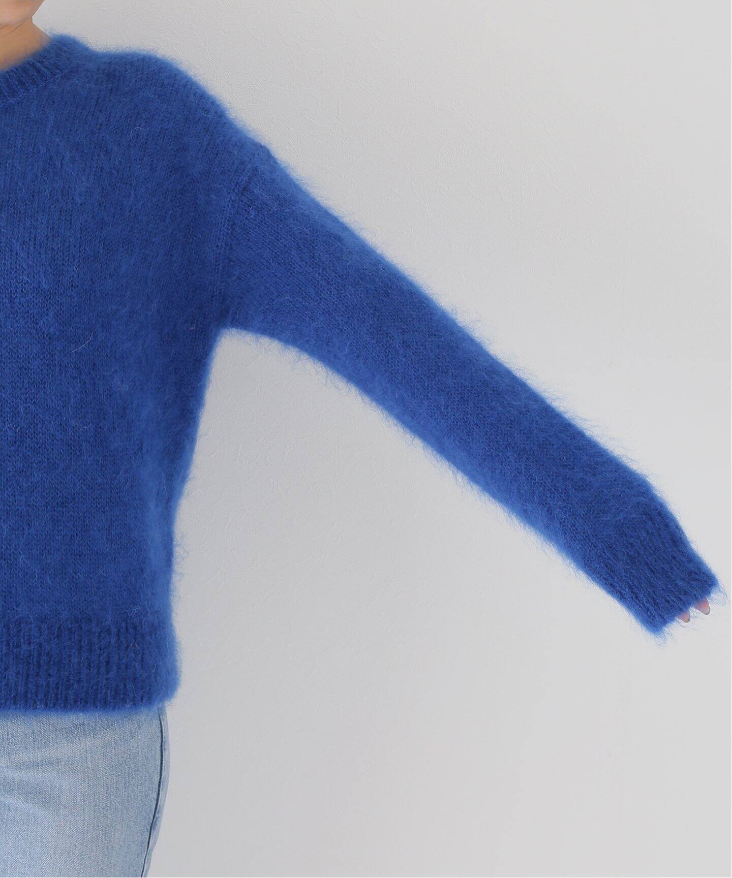 Mohair Silk Fluffy プルオーバー（ニット／セーター）｜Deuxieme  