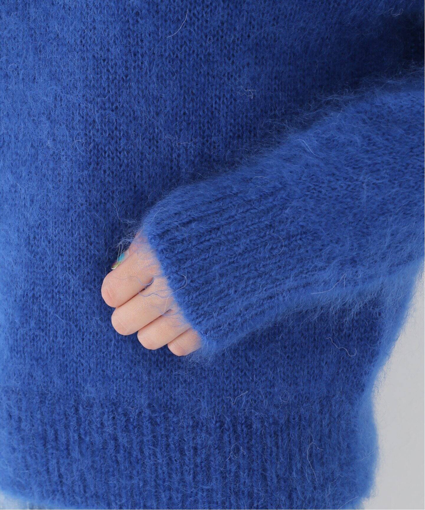 Mohair Silk Fluffy プルオーバー（ニット／セーター）｜Deuxieme  