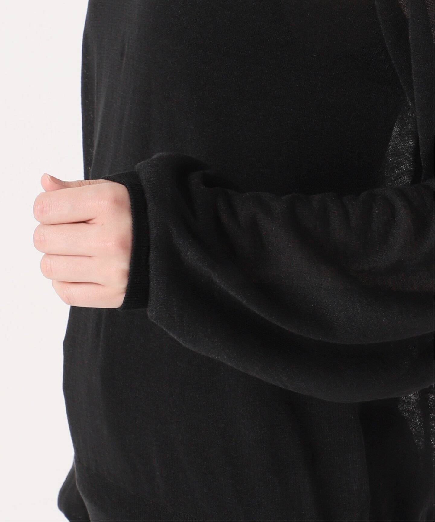 Sheer Slit Sleeve プルオーバー（ニット／セーター）｜Deuxieme 