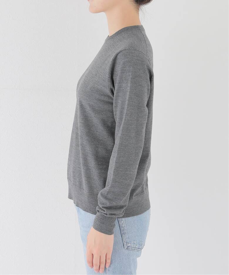 Stretch Wool クルーネックプルオーバー（ニット／セーター 