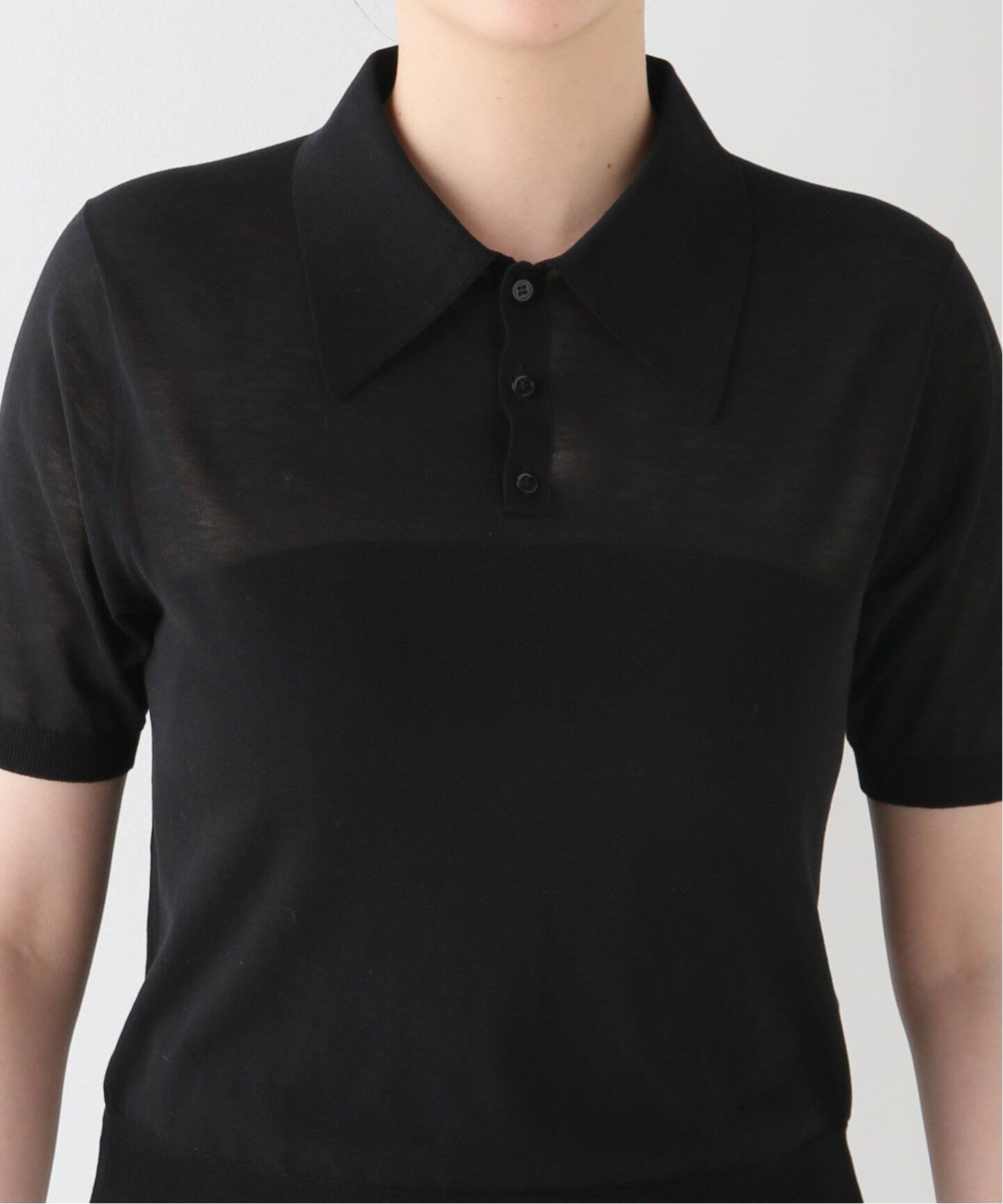 Cotton Poloshirt ニット（ニット／セーター）｜Deuxieme Classe 