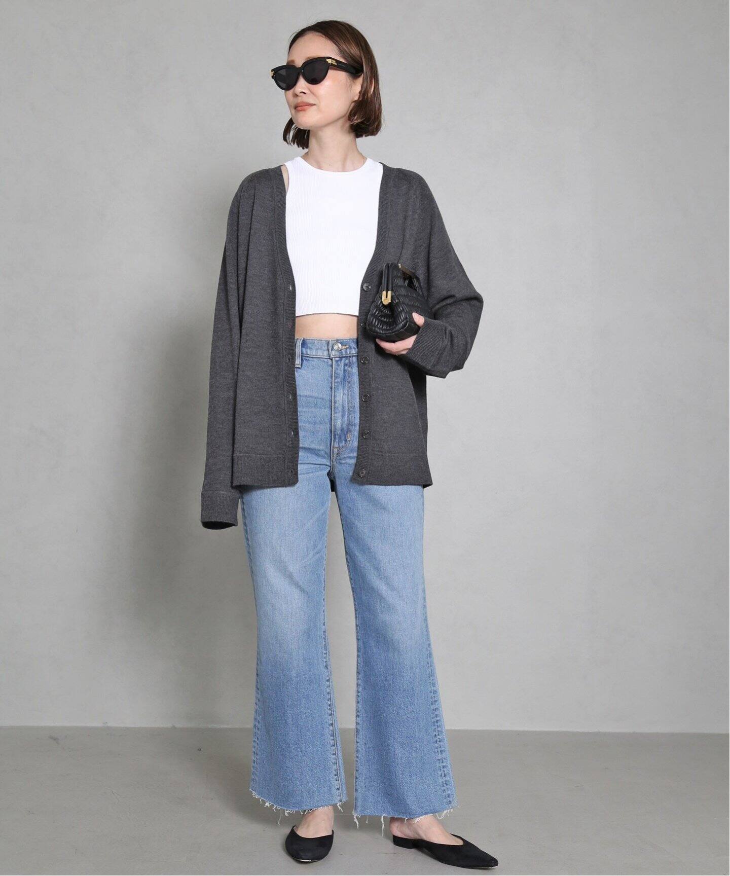 TOTEME/トーテム】RAGLAN-SLEEVE WOOL カーディガン（カーディガン 