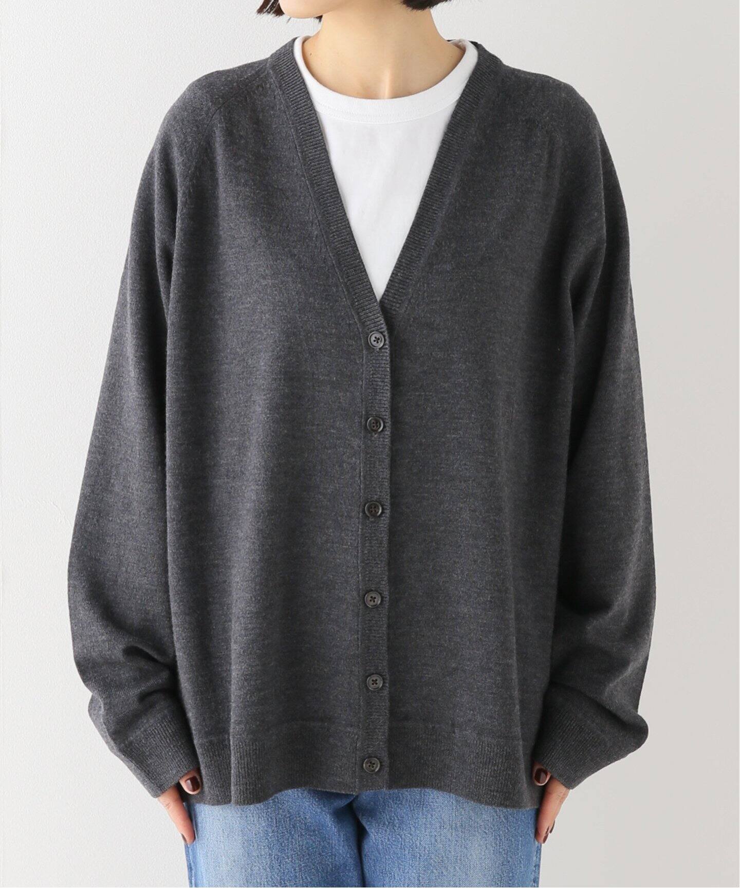 TOTEME/トーテム】RAGLAN-SLEEVE WOOL カーディガン（カーディガン 