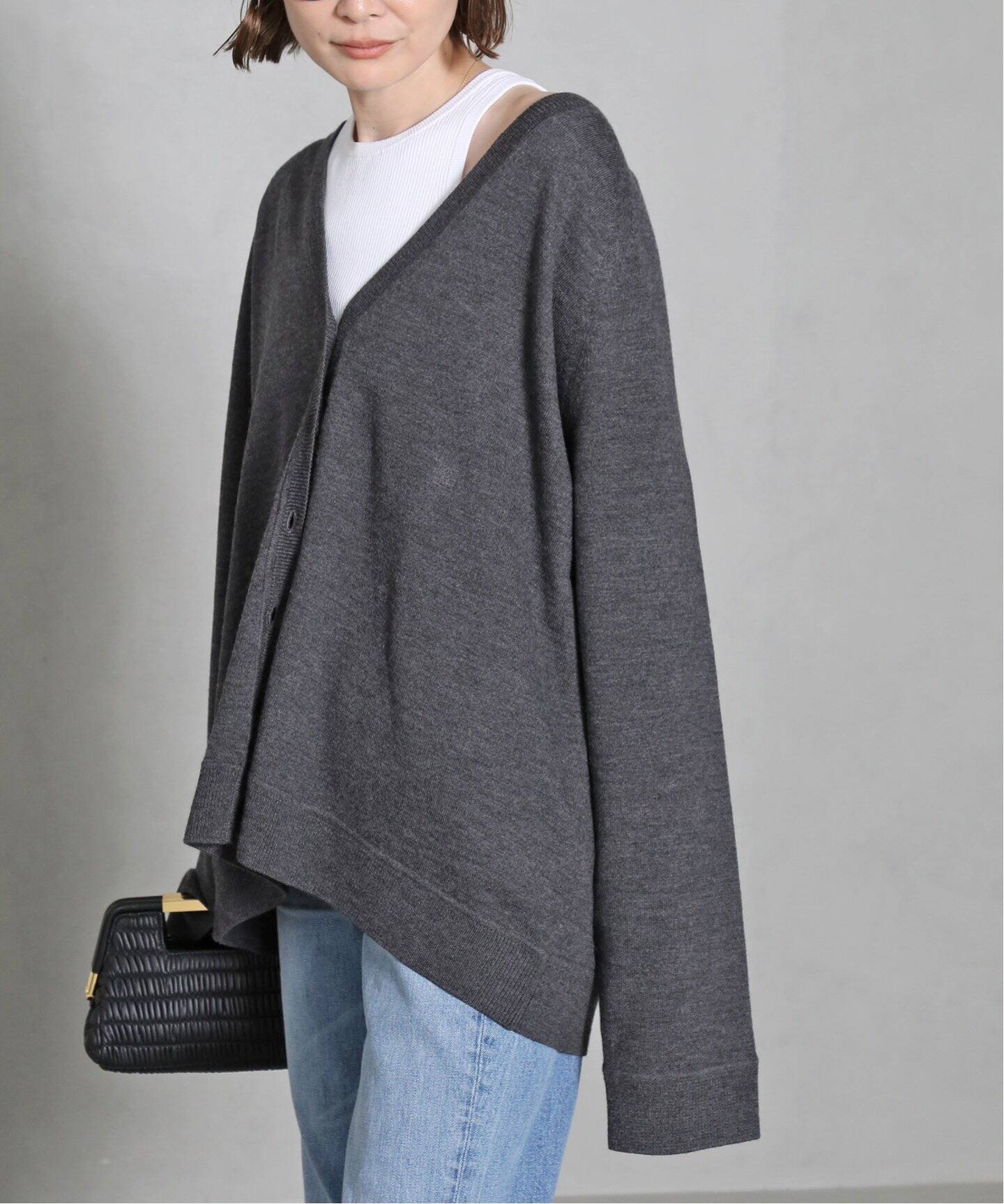 TOTEME/トーテム】RAGLAN-SLEEVE WOOL カーディガン（カーディガン 