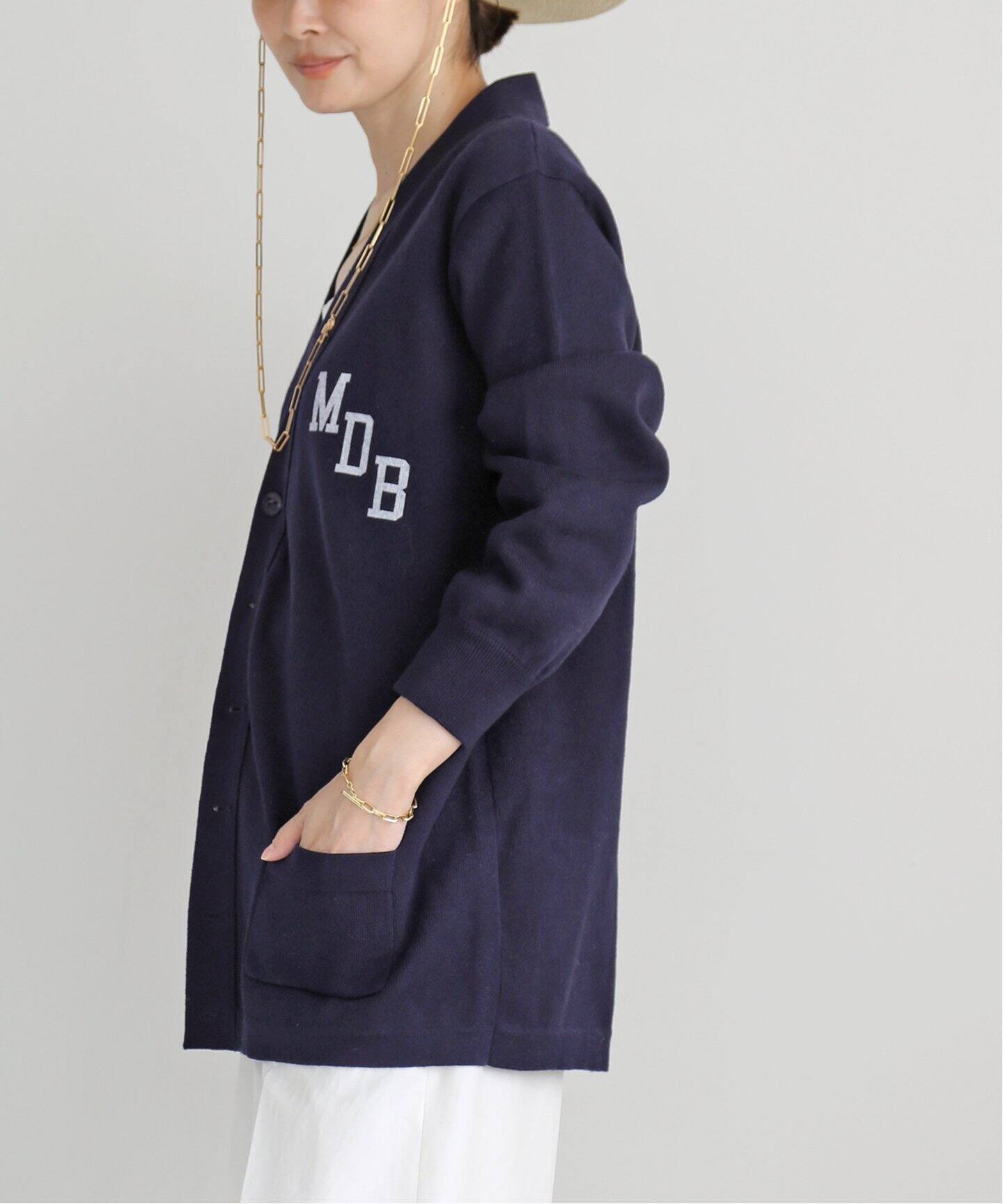 MADISONBLUE / マディソンブルー】 BIG カーディガン COTTON  