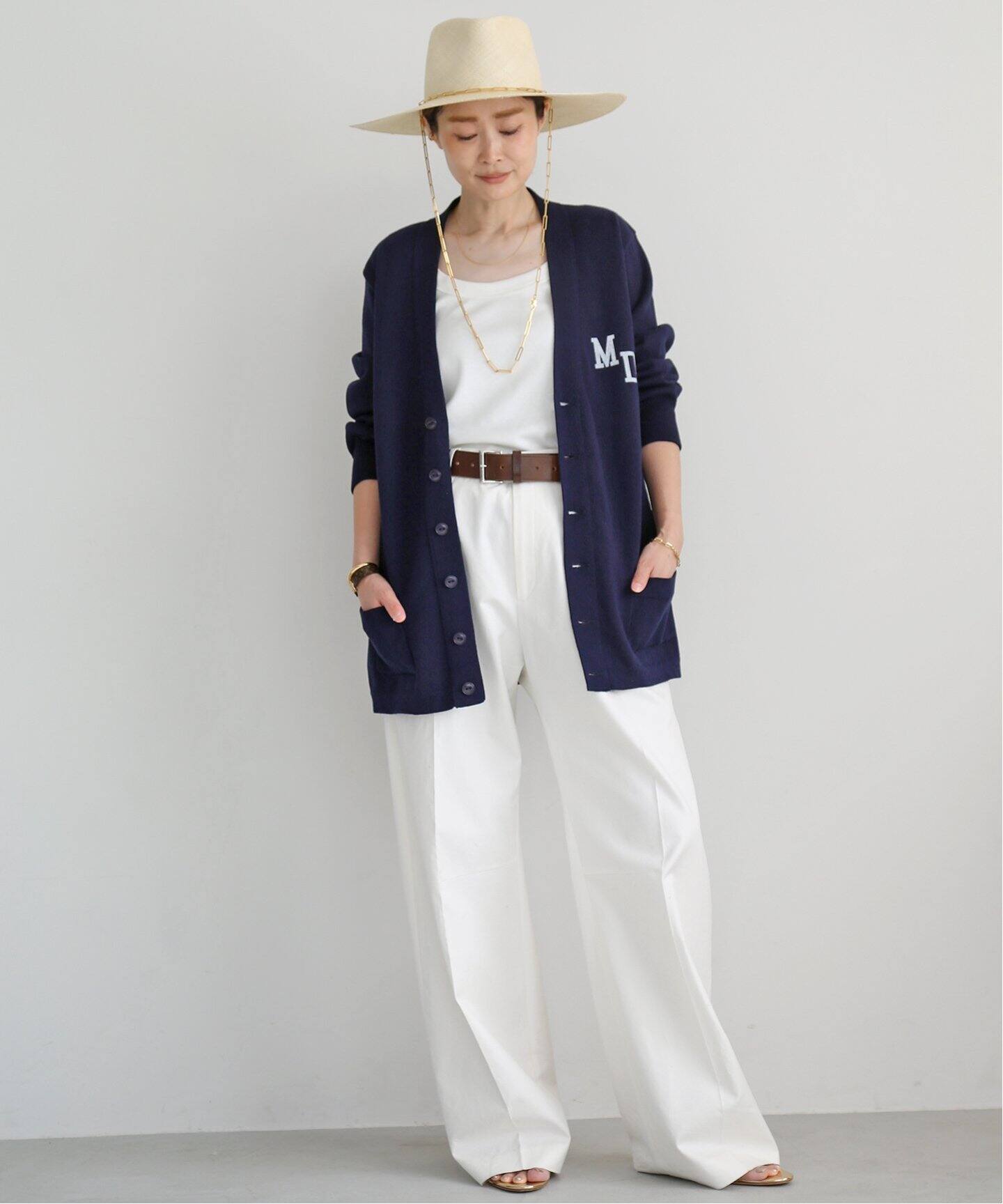 MADISONBLUE / マディソンブルー】 BIG カーディガン COTTON  