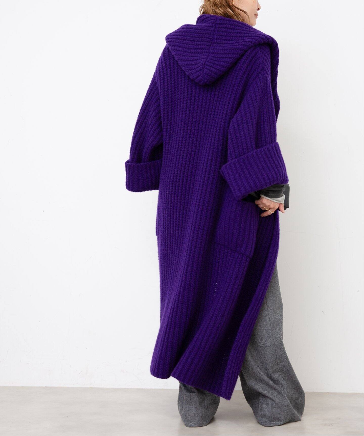 LUREN/ルーレン】 LAURA LONG KNIT コート（カーディガン）｜Deuxieme 