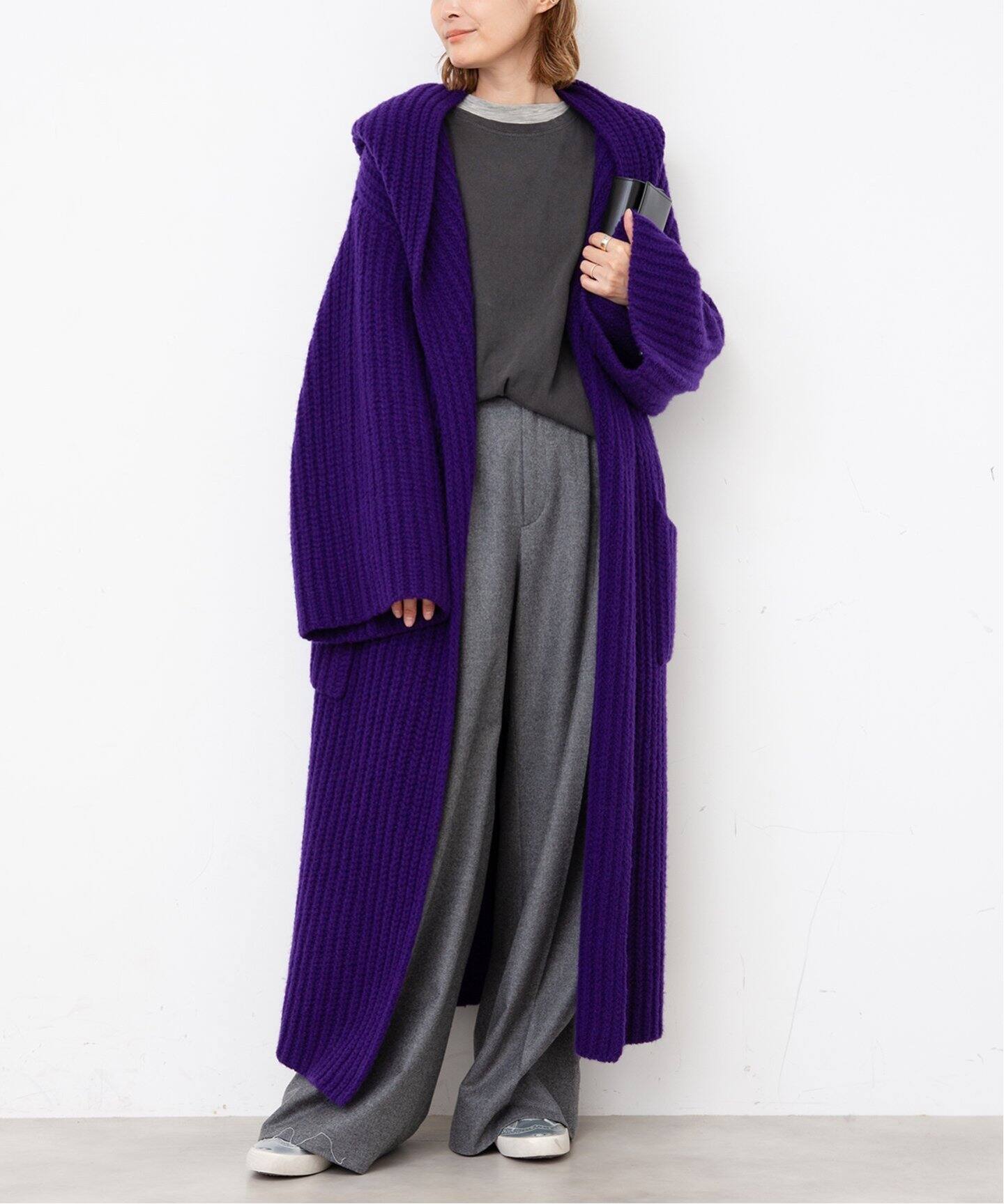 LUREN/ルーレン】 LAURA LONG KNIT コート（カーディガン）｜Deuxieme  