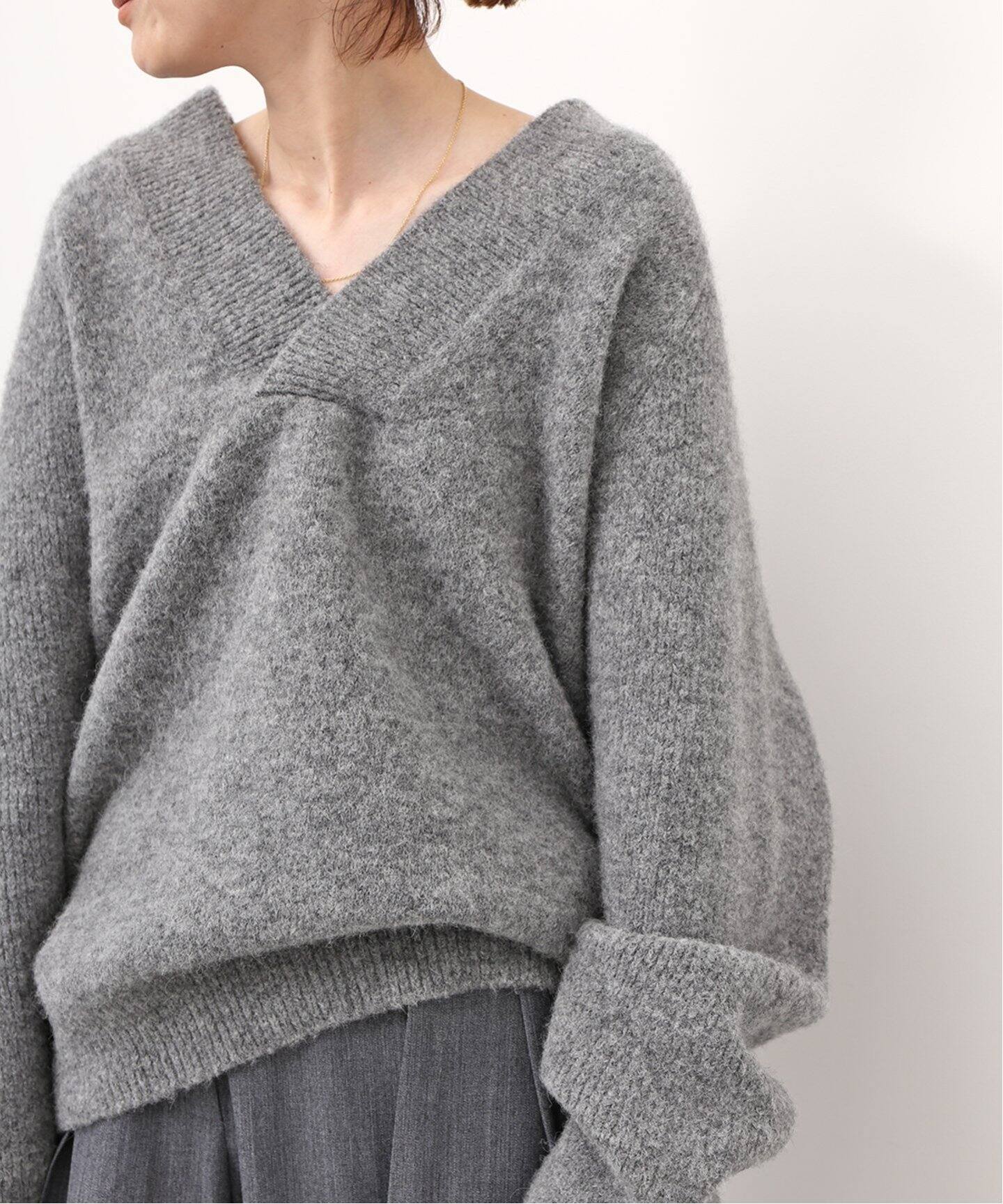 ROHE/ロヘ】 Vネックニット MNS（ニット／セーター）｜Deuxieme Classe 
