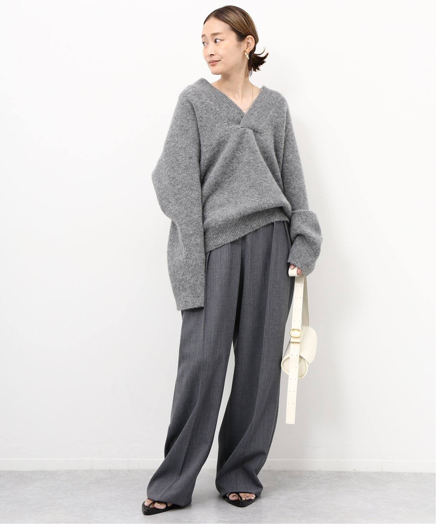 ROHE/ロヘ】 Vネックニット MNS（ニット／セーター）｜Deuxieme Classe 