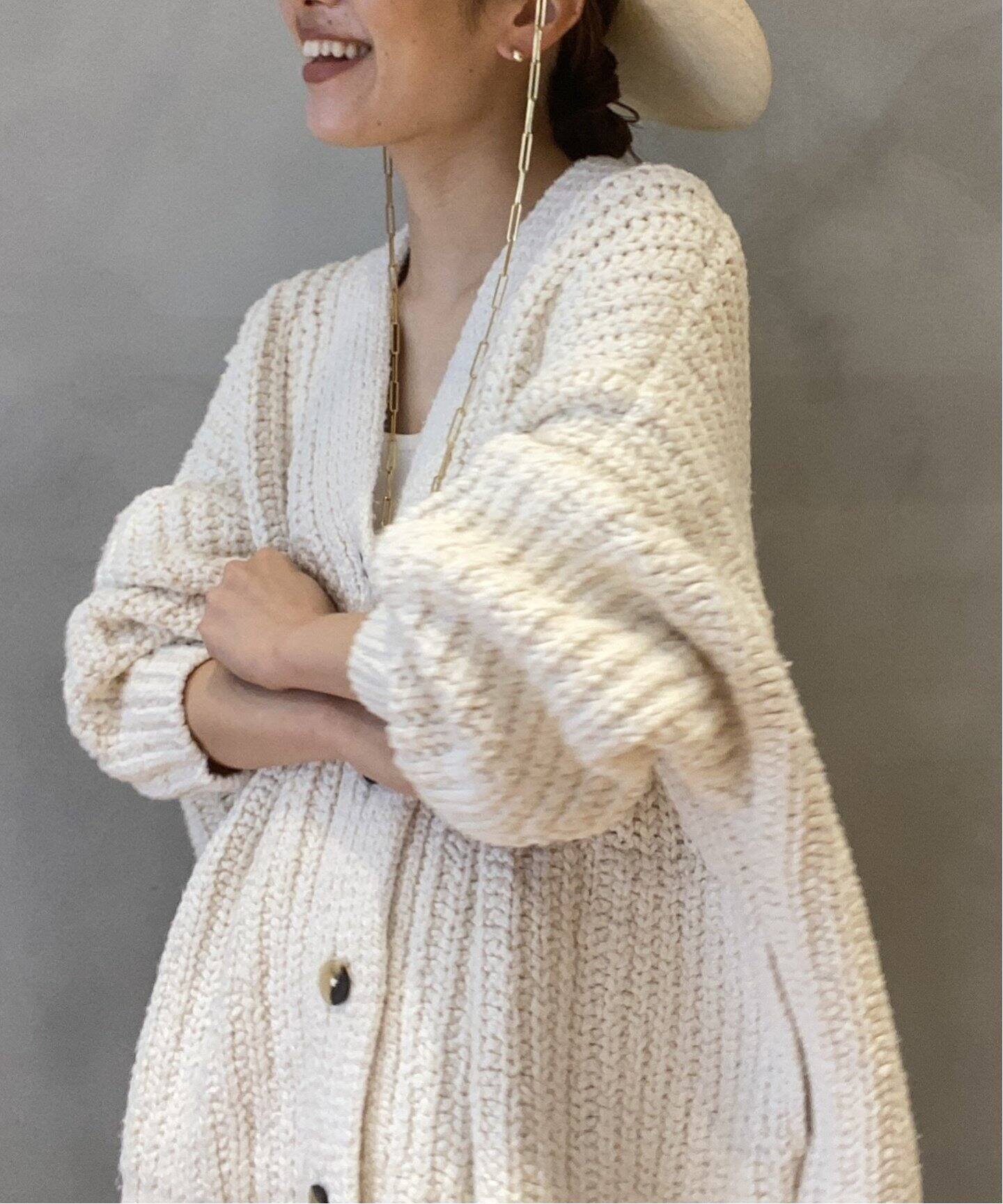 LAUREN MANOOGIAN/ローレン マヌージアン】 SHAKER カーディガン  