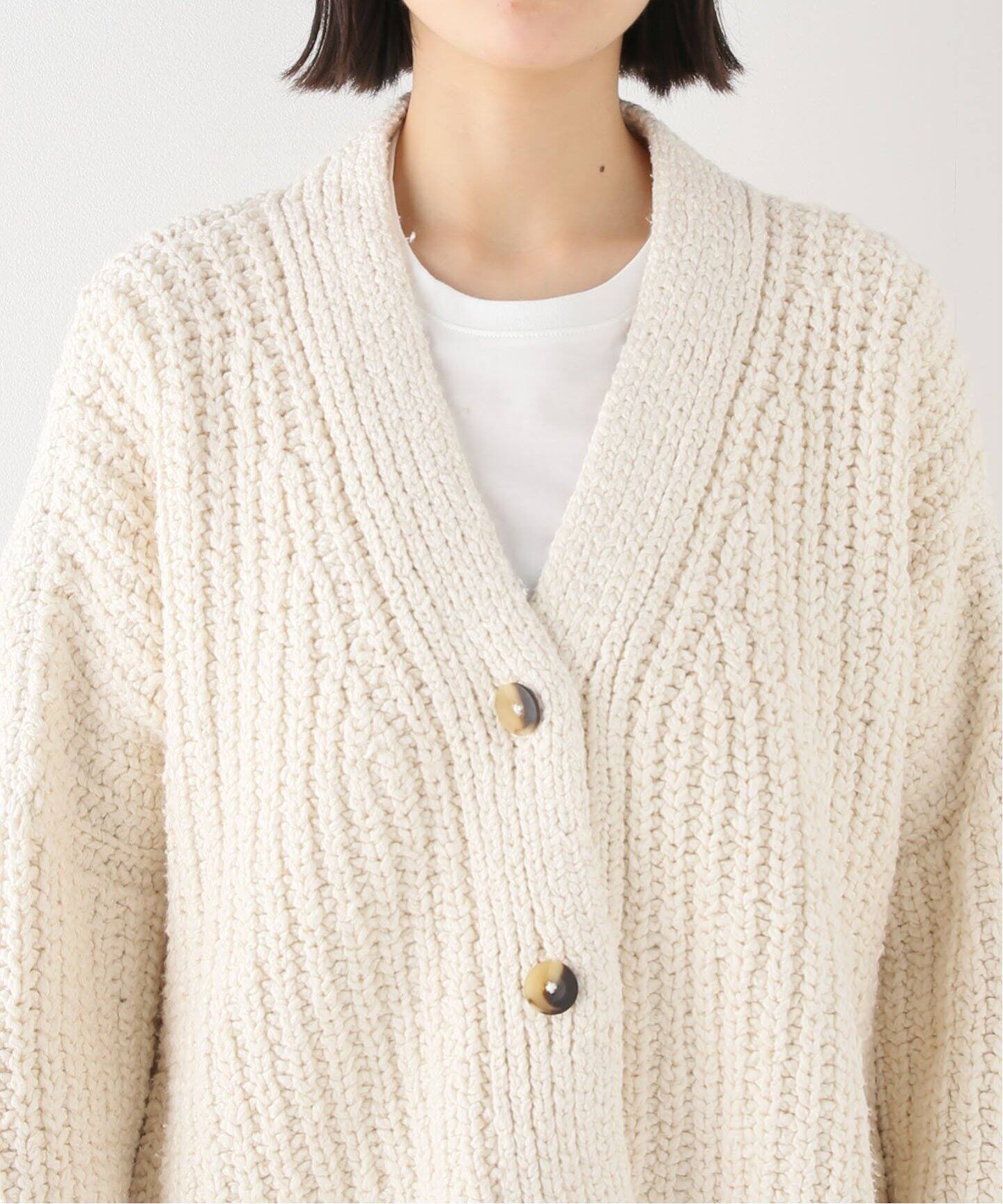 LAUREN MANOOGIAN/ローレン マヌージアン】 SHAKER カーディガン  