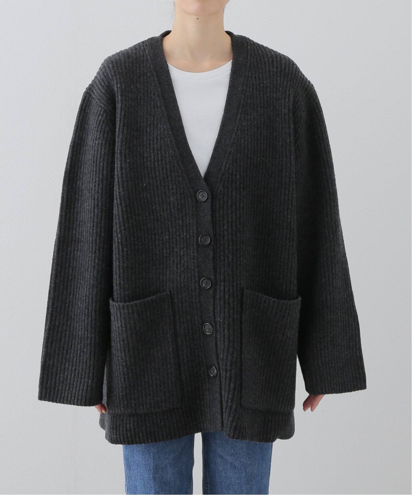 TOTEME/トーテム】 Ribbed Wool カーディガン（カーディガン  