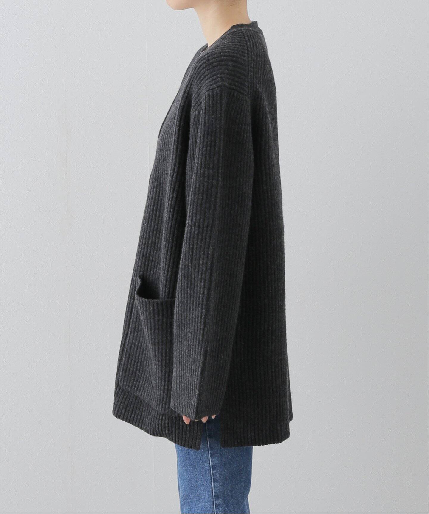 TOTEME/トーテム】 Ribbed Wool カーディガン（カーディガン  