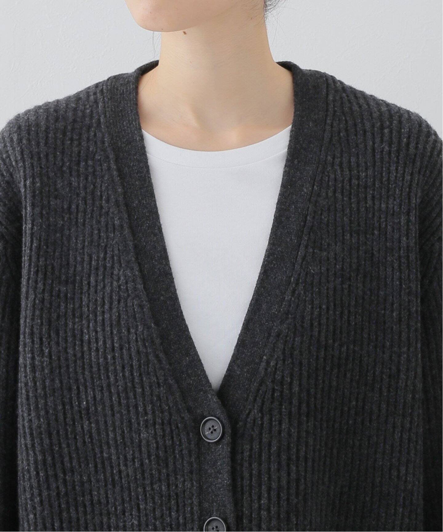 TOTEME/トーテム】 Ribbed Wool カーディガン（カーディガン  