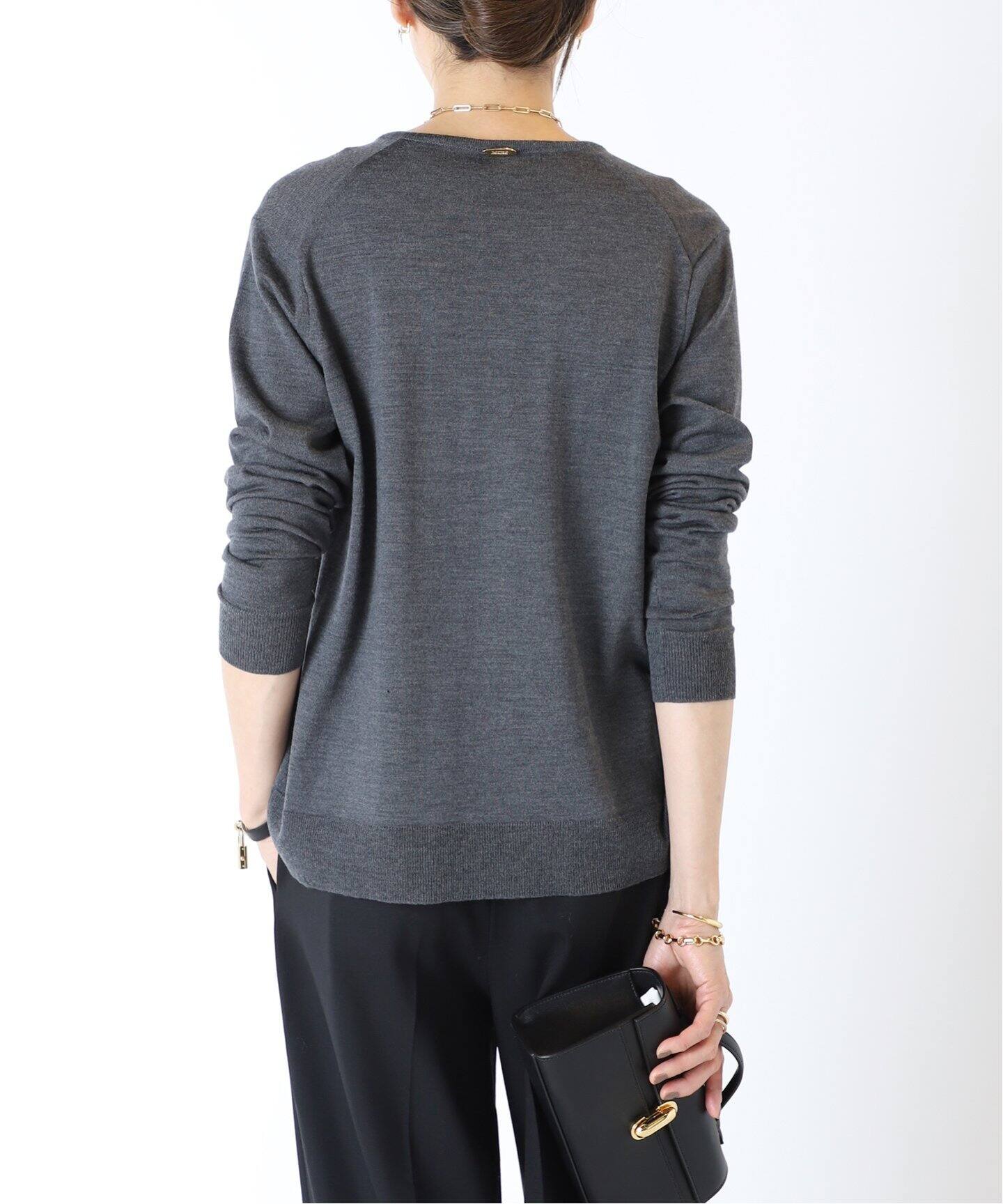 追加FF30 クルーネック オーバーカーディガン（カーディガン）｜MUSE  